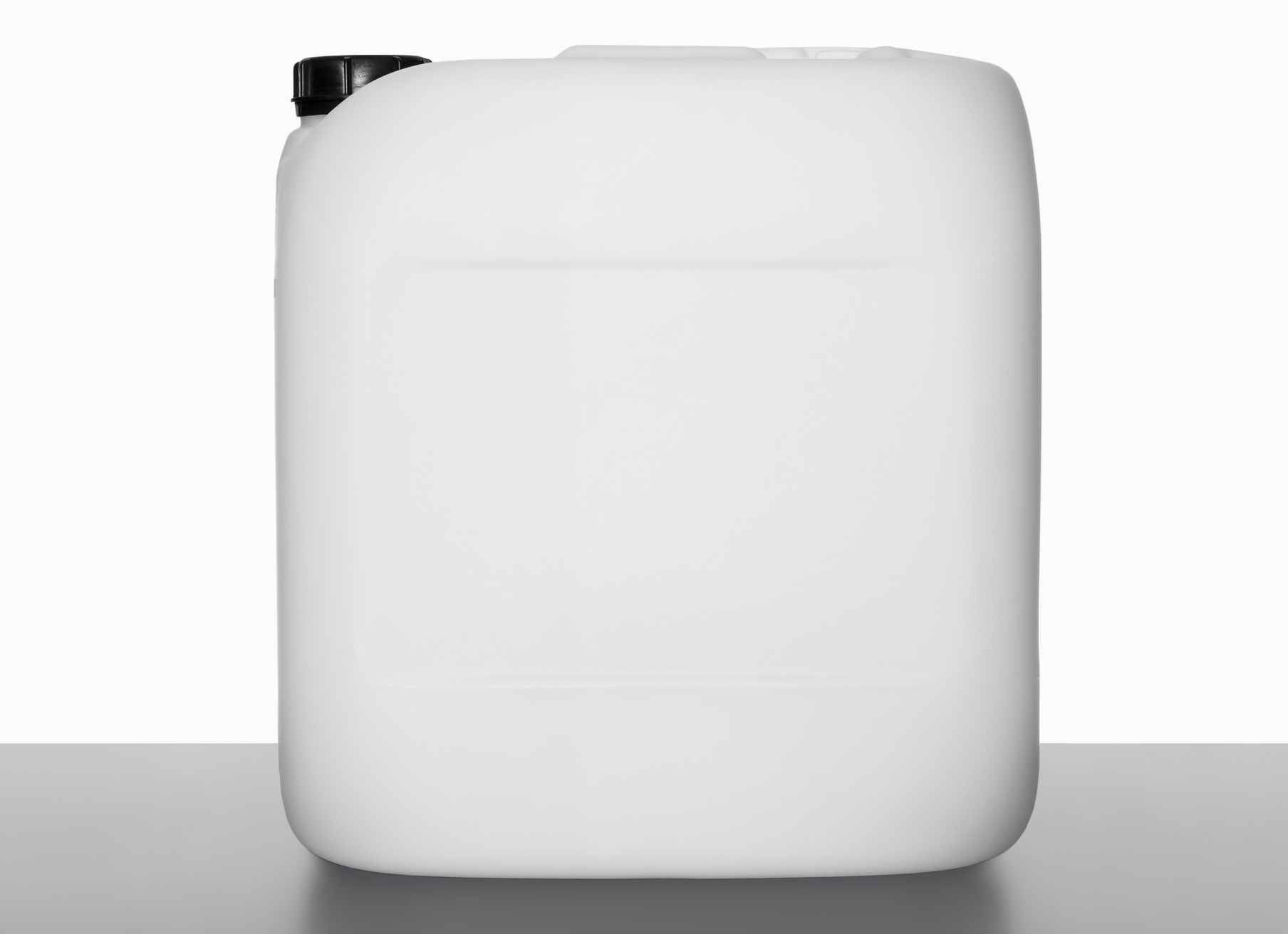 Weißblechkanister, 30,0 l aus Weißblech in blank mit Gefahrgutzlg.