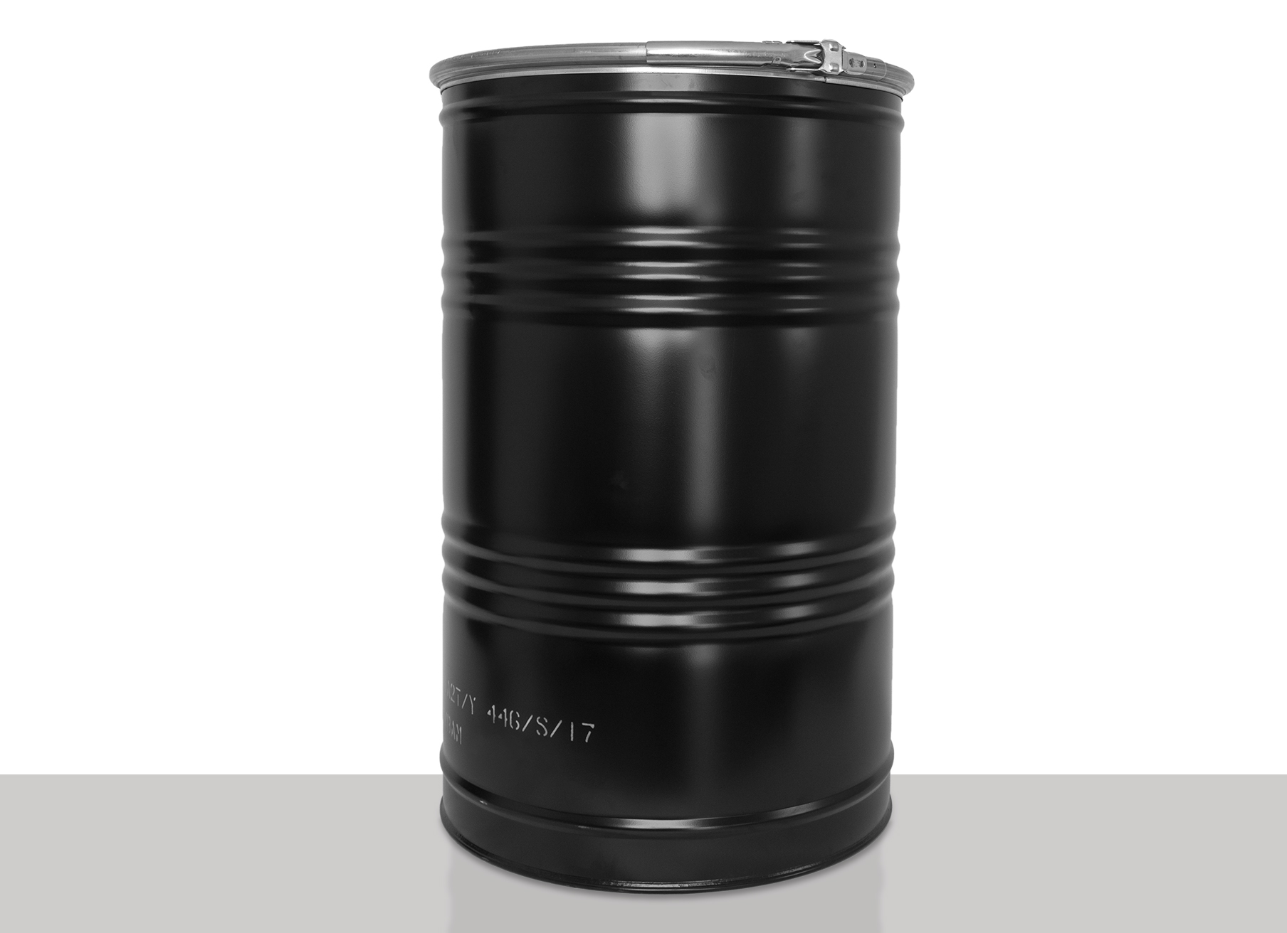 Recovery Drum, 360,0 l of HDPE in yellow with Dang. goods perm.