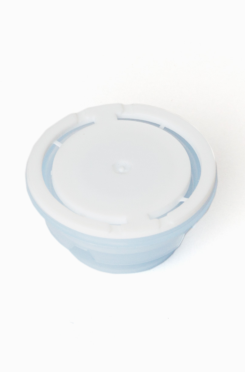 Prelldeckel mit Balg aus HDPE ø 32,0 mm Mündung