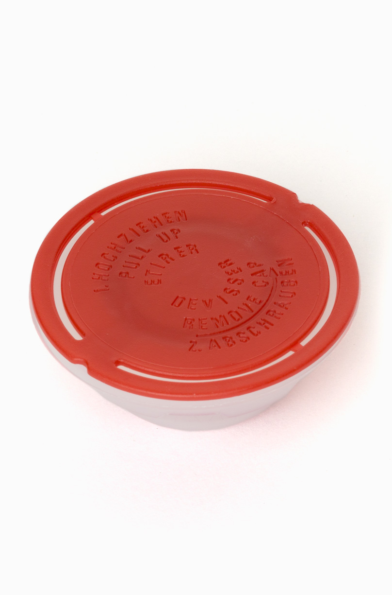 Prelldeckel mit Balg aus HDPE/LDPE ø 57,0 mm Mündung