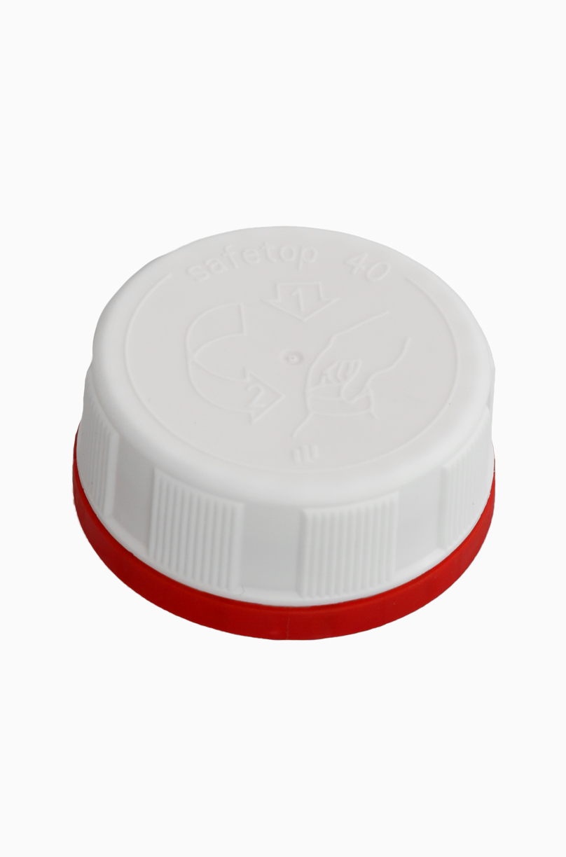 Drück- und Dreh Deckel OV aus PP/HDPE ø 39,0 mm Mündung