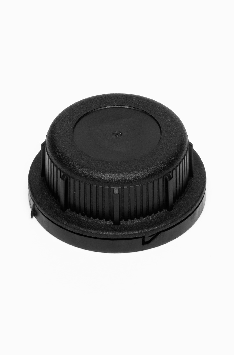 Schraubdeckel OV aus HDPE ø 45,0 mm Mündung