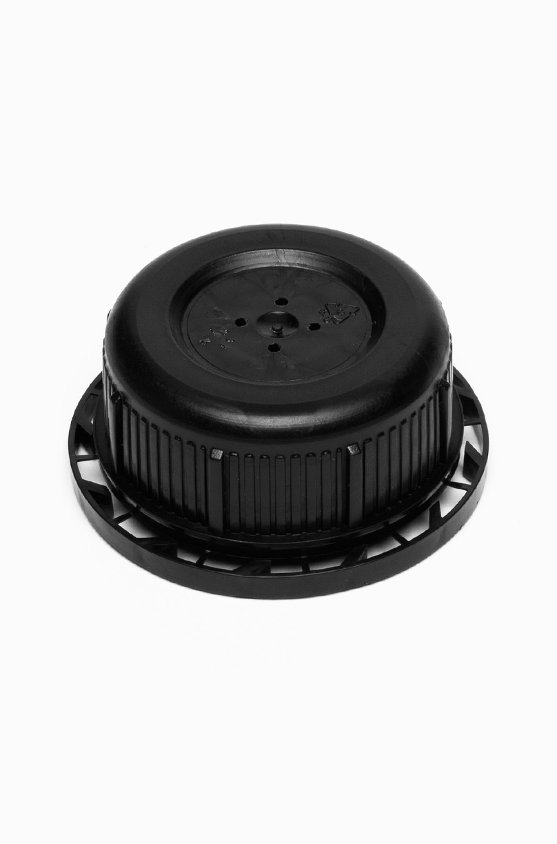 Schraubdeckel Entgasung OV aus HDPE ø 45,0 mm Mündung