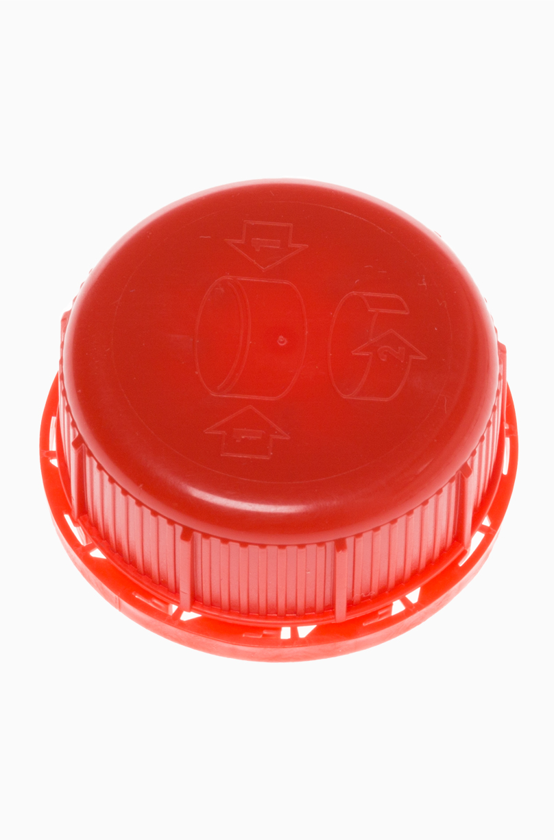 Drück- und Dreh Deckel OV aus HDPE ø 45,0 mm Mündung