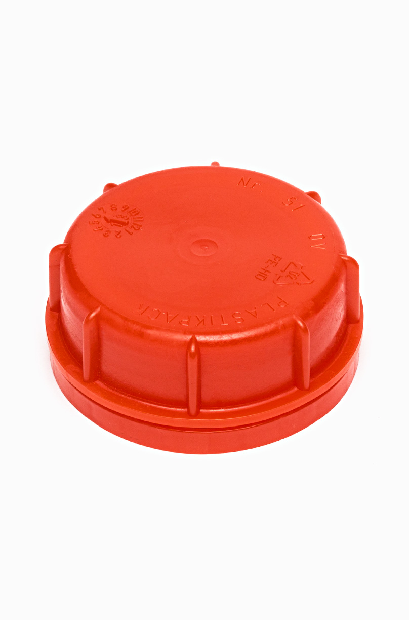 Schraubdeckel OV aus HDPE ø 51,0 mm Mündung