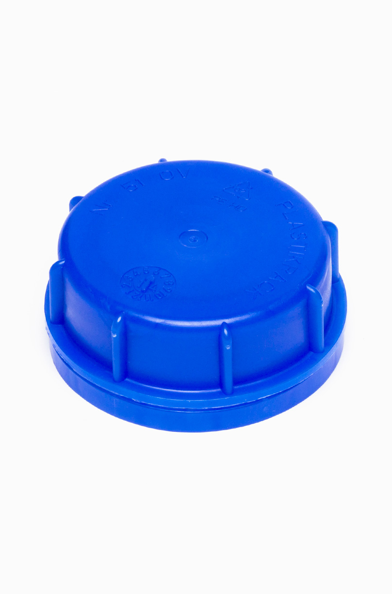 Schraubdeckel OV aus HDPE ø 51,0 mm Mündung