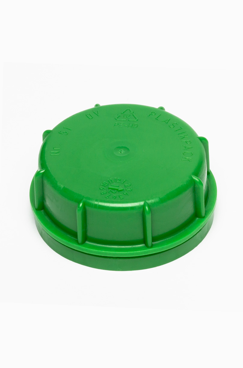 Schraubdeckel OV aus HDPE ø 51,0 mm Mündung