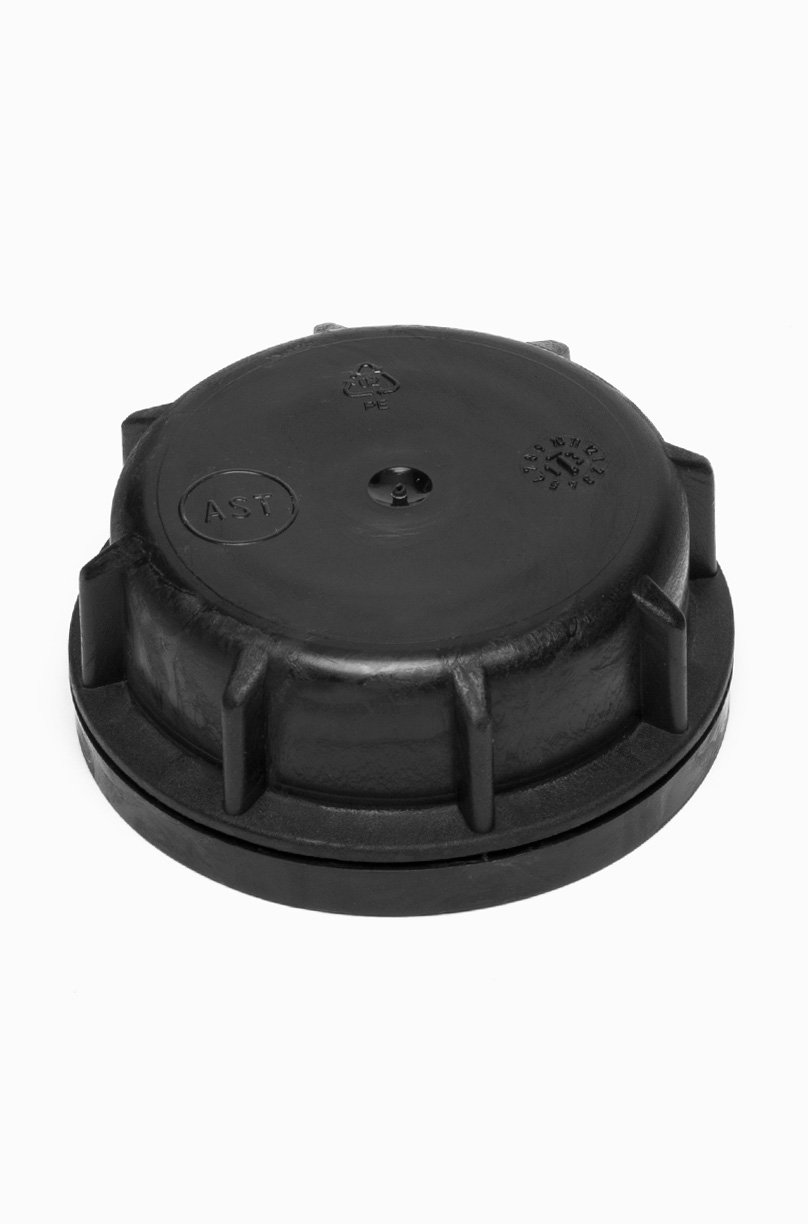 Schraubdeckel OV aus HDPE ø 61,0 mm Mündung