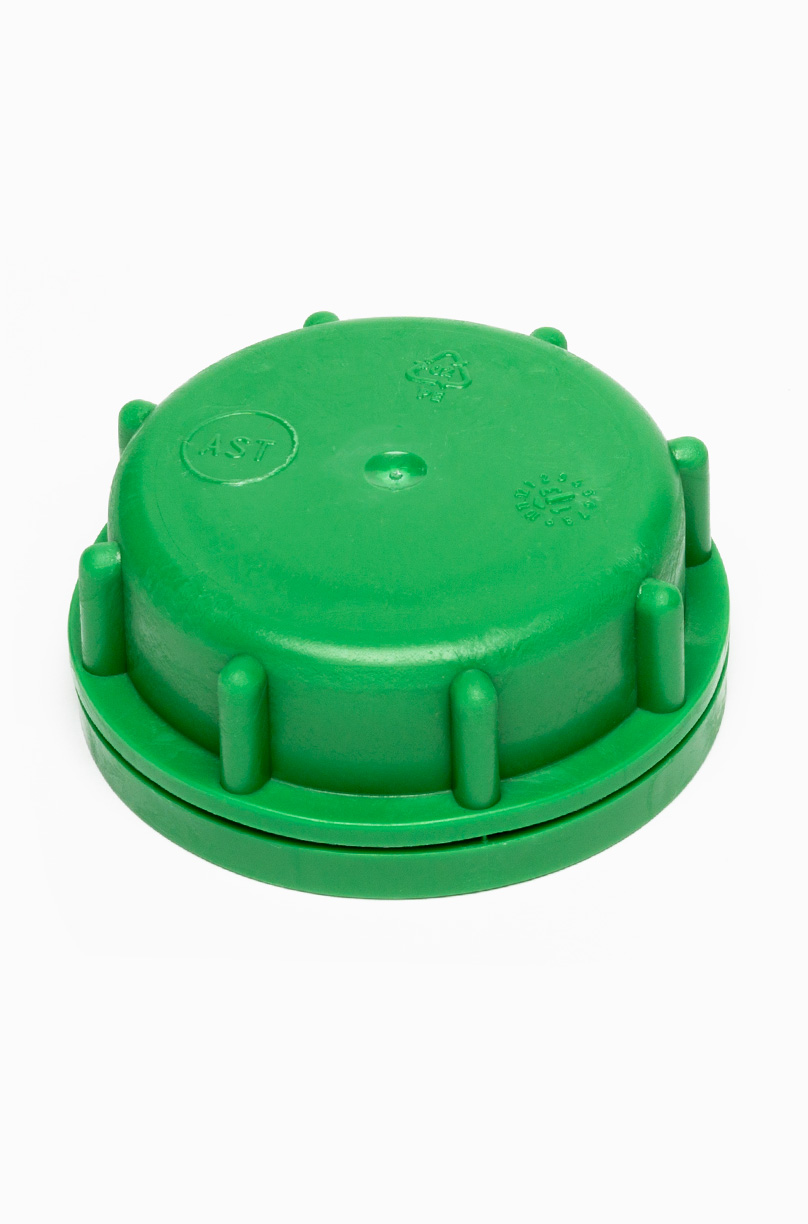 Schraubdeckel OV aus HDPE ø 61,0 mm Mündung
