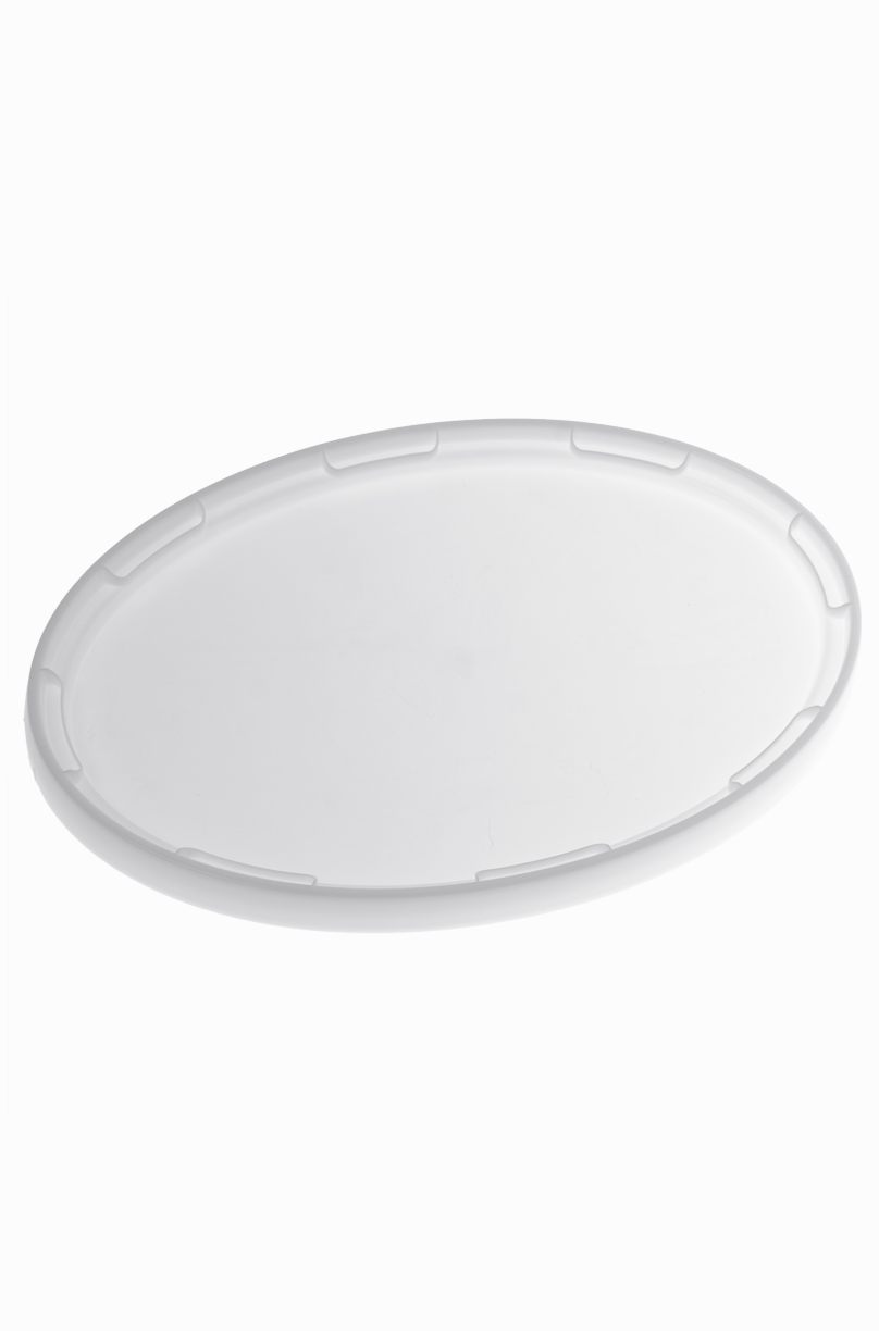 Schnappdeckel oval aus PP ø  Mündung