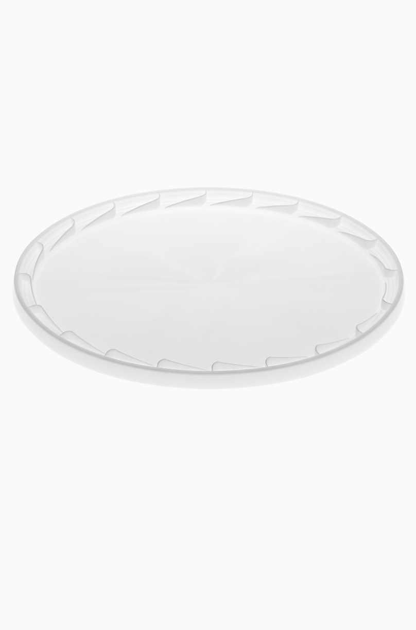 Schnappdeckel oval aus PP ø 287,0 mm Mündung