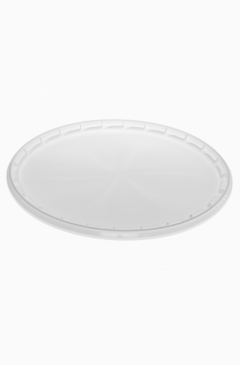 Schnappdeckel oval aus PP ø 386,0 mm Mündung