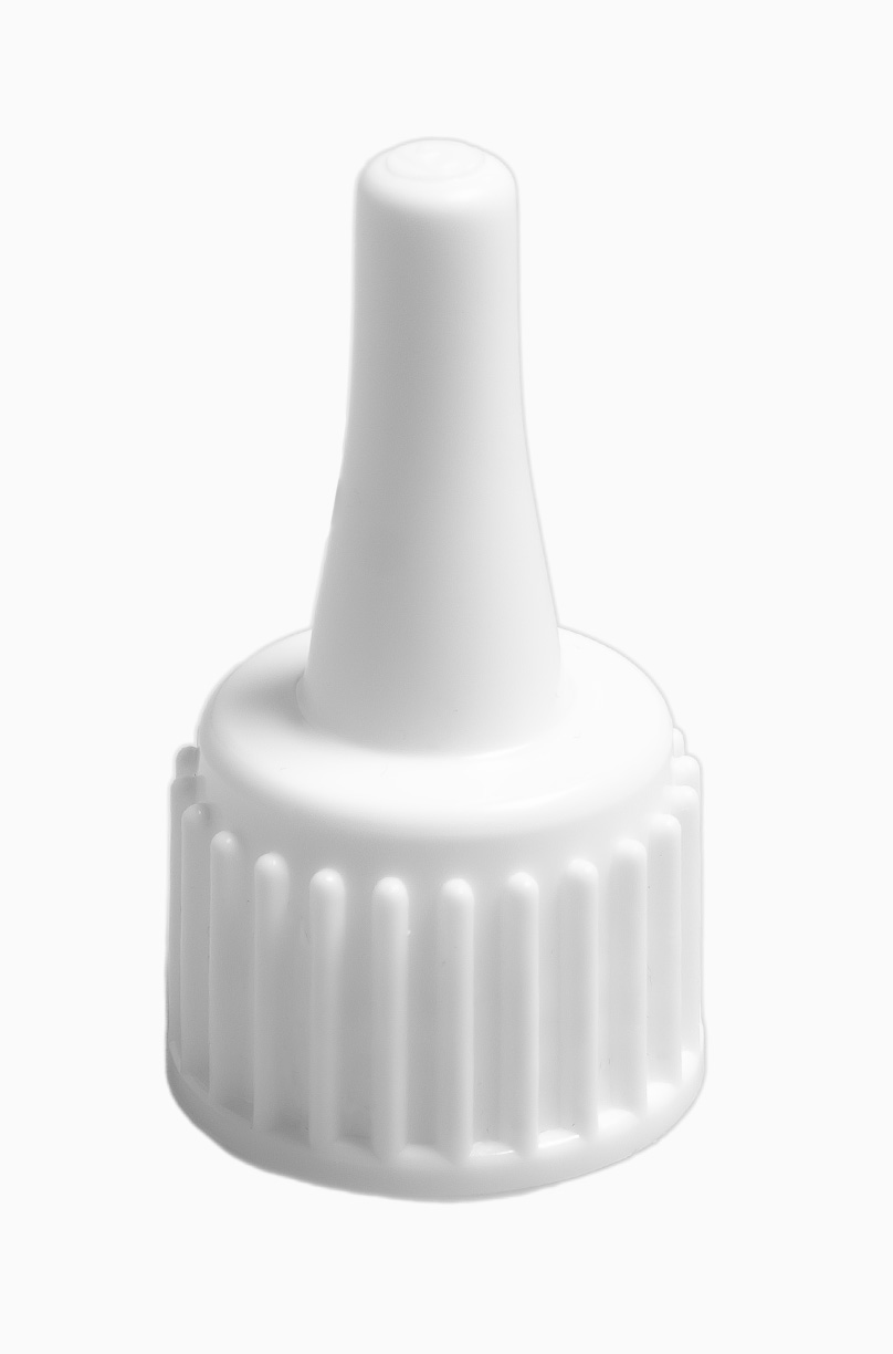 Tropfverschluss mit langer Spitze aus PP ø 18,0 mm Mündung