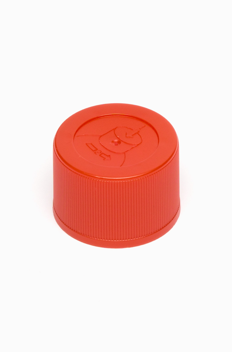 Drück- und Dreh Deckel aus PP ø 25,0 mm Mündung