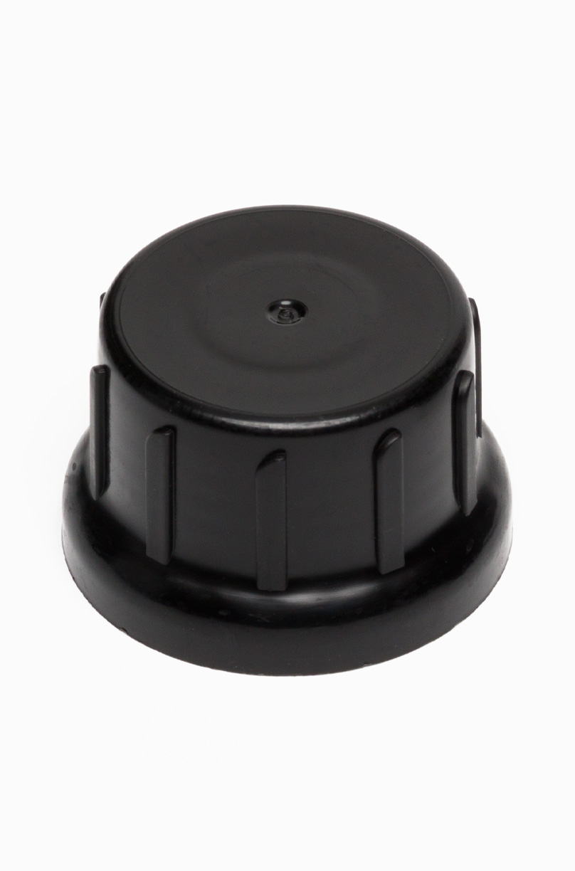 Glocken-Schraubdeckel OV aus PP ø 45,0 mm Mündung