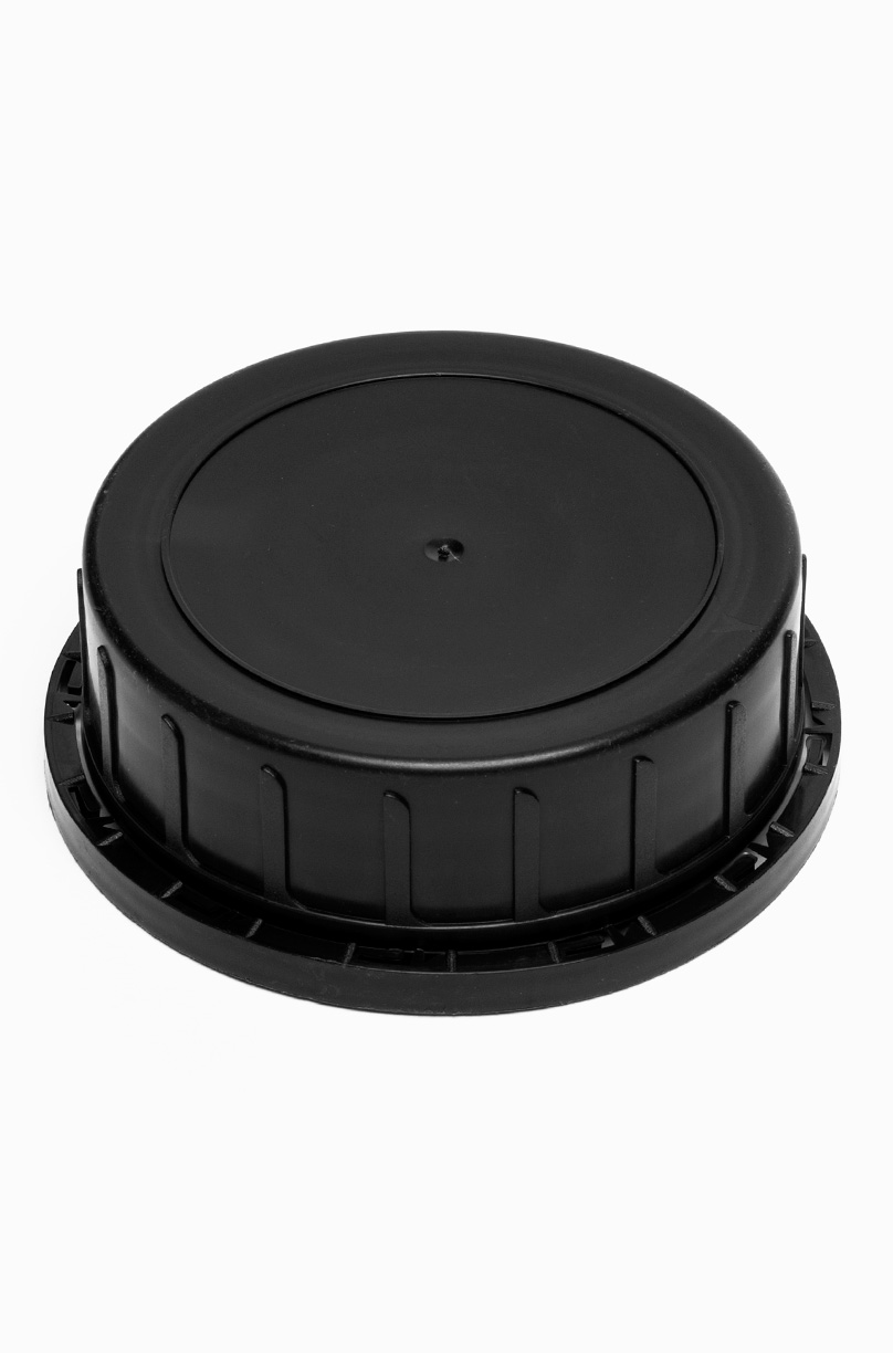 Schraubdeckel OV aus PP ø 80,0 mm Mündung