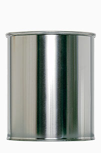Weißblechdose: 2,7 Liter, Farbe: blank