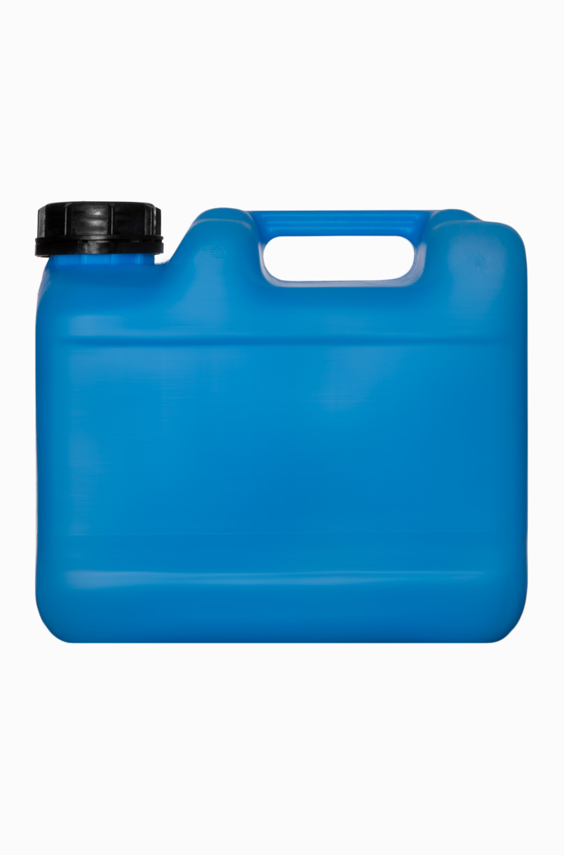 Kunststoffkanister: 5,0 Liter, Farbe: blau