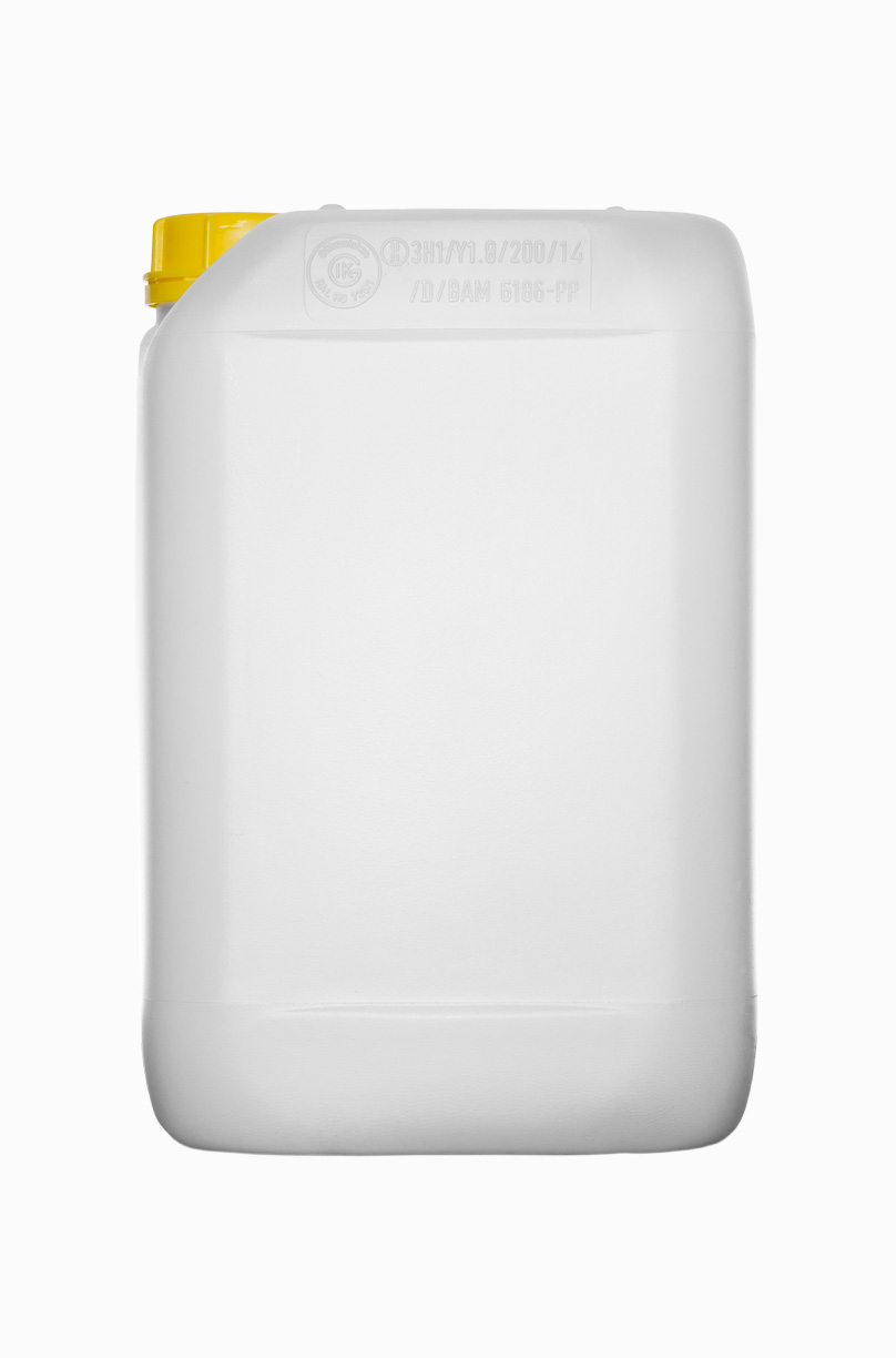 Kunststoffkanister: 6,0 Liter, Farbe: natur