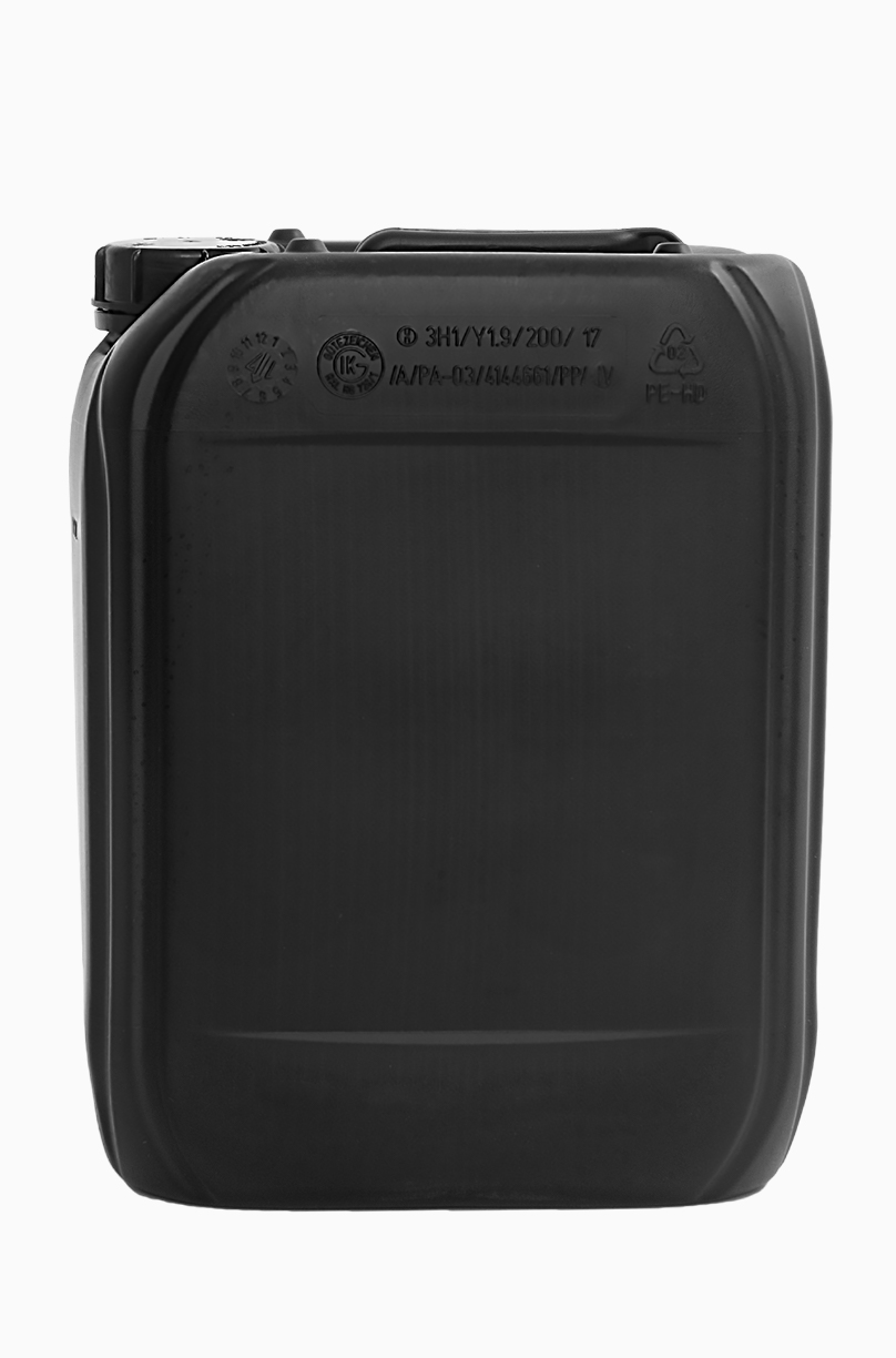 Kunststoffkanister: 10,0 Liter, Farbe: schwarz