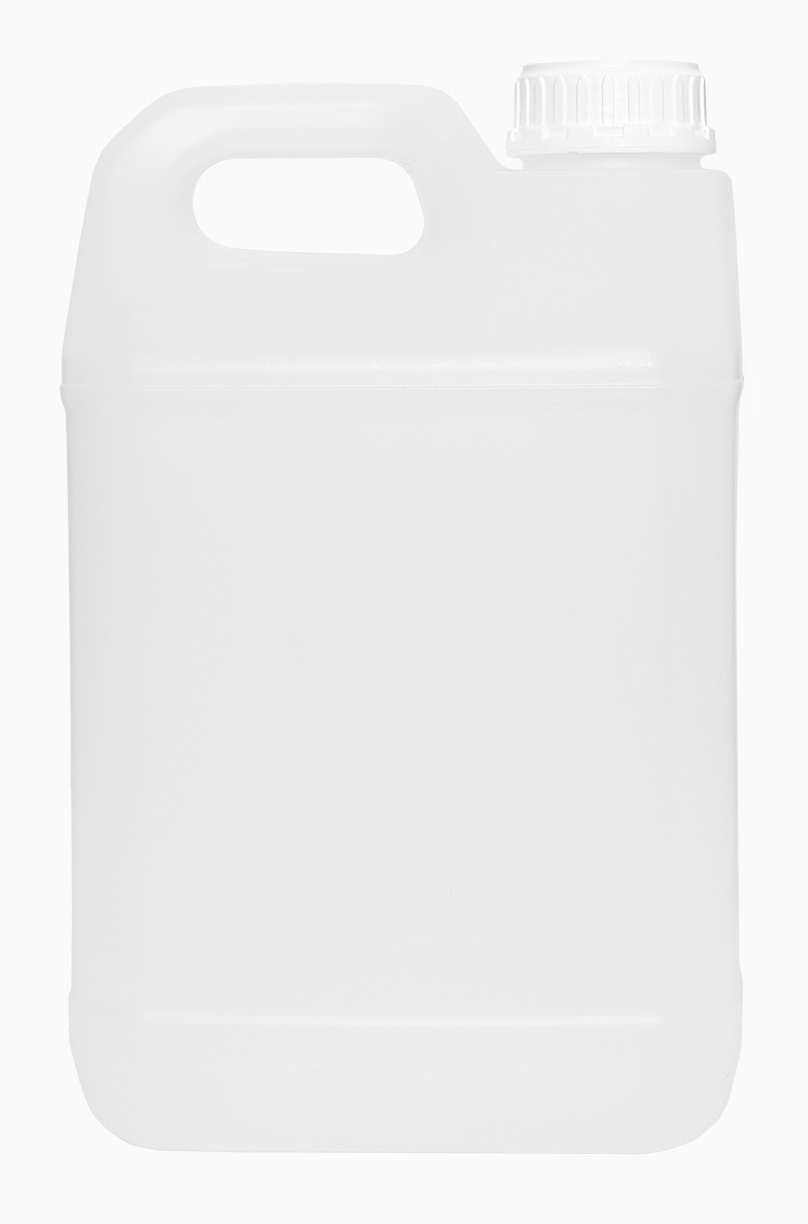 Kunststoffkanister fluoriert: 10,0 Liter, Farbe: natur