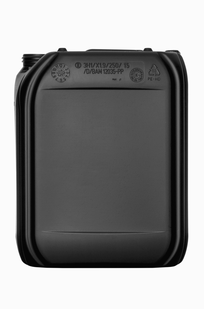 Kunststoffkanister: 20,0 Liter, Farbe: schwarz