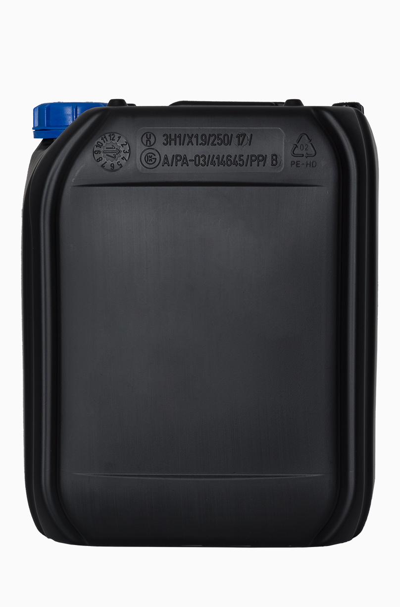 Kunststoffkanister: 20,0 Liter, Farbe: schwarz