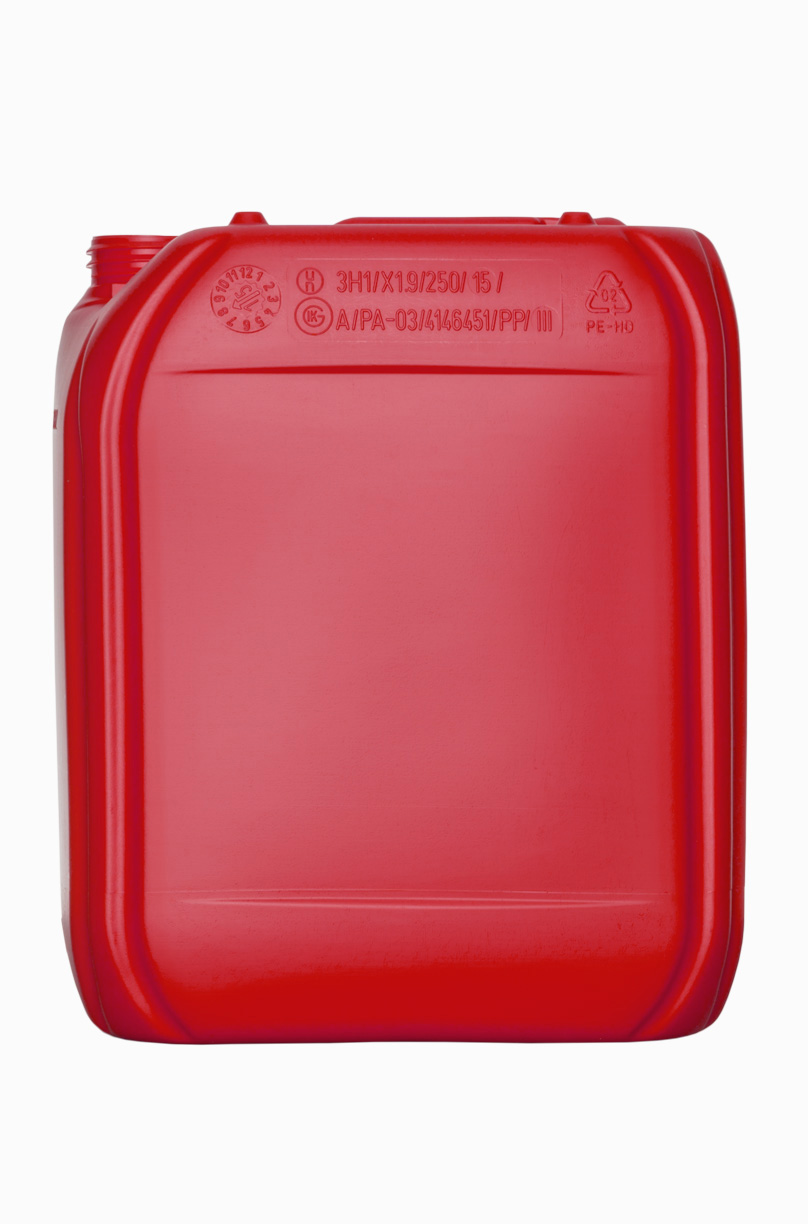 Kunststoffkanister: 20,0 Liter, Farbe: rot