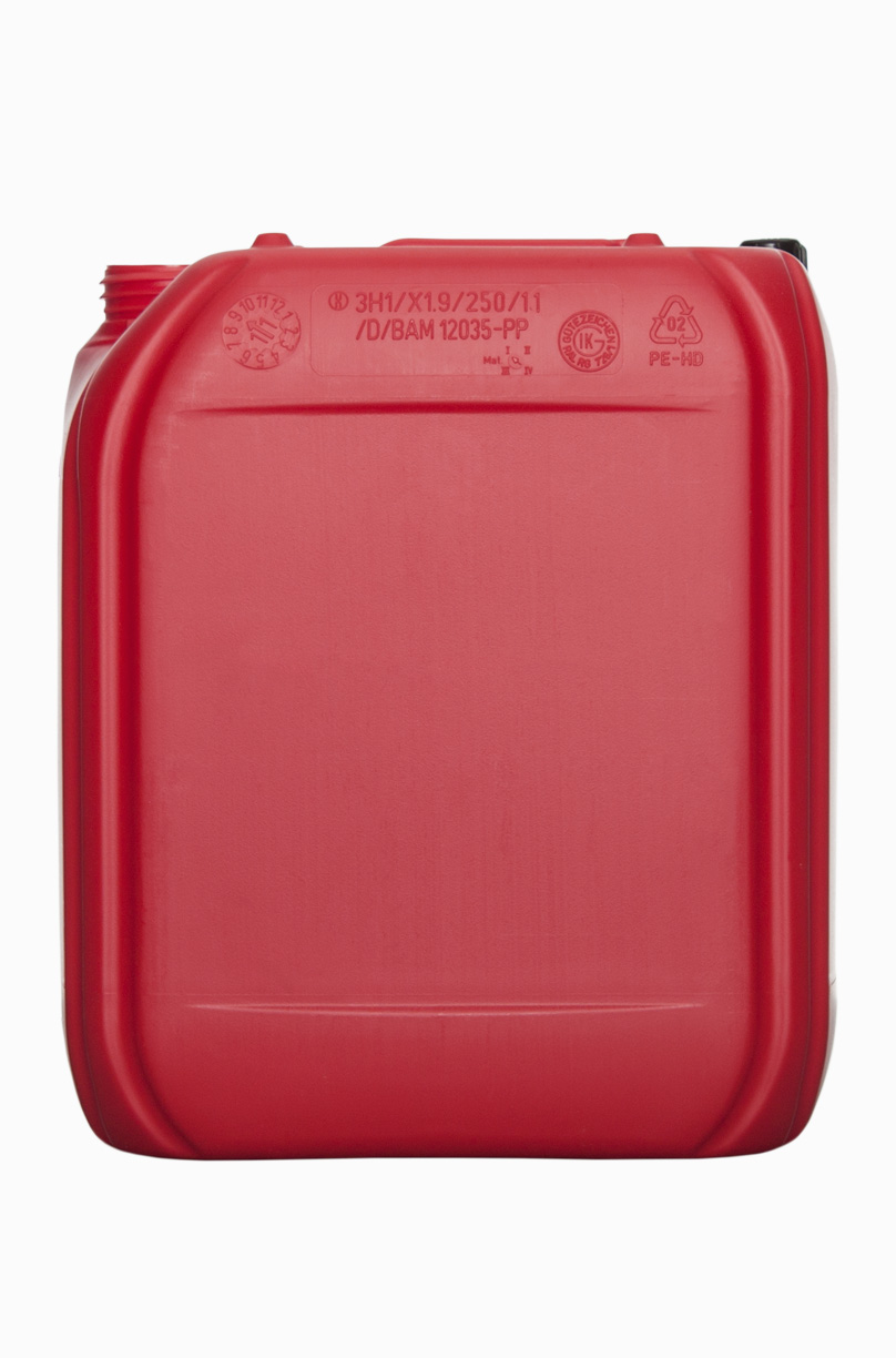 Kunststoffkanister: 20,0 Liter, Farbe: rot