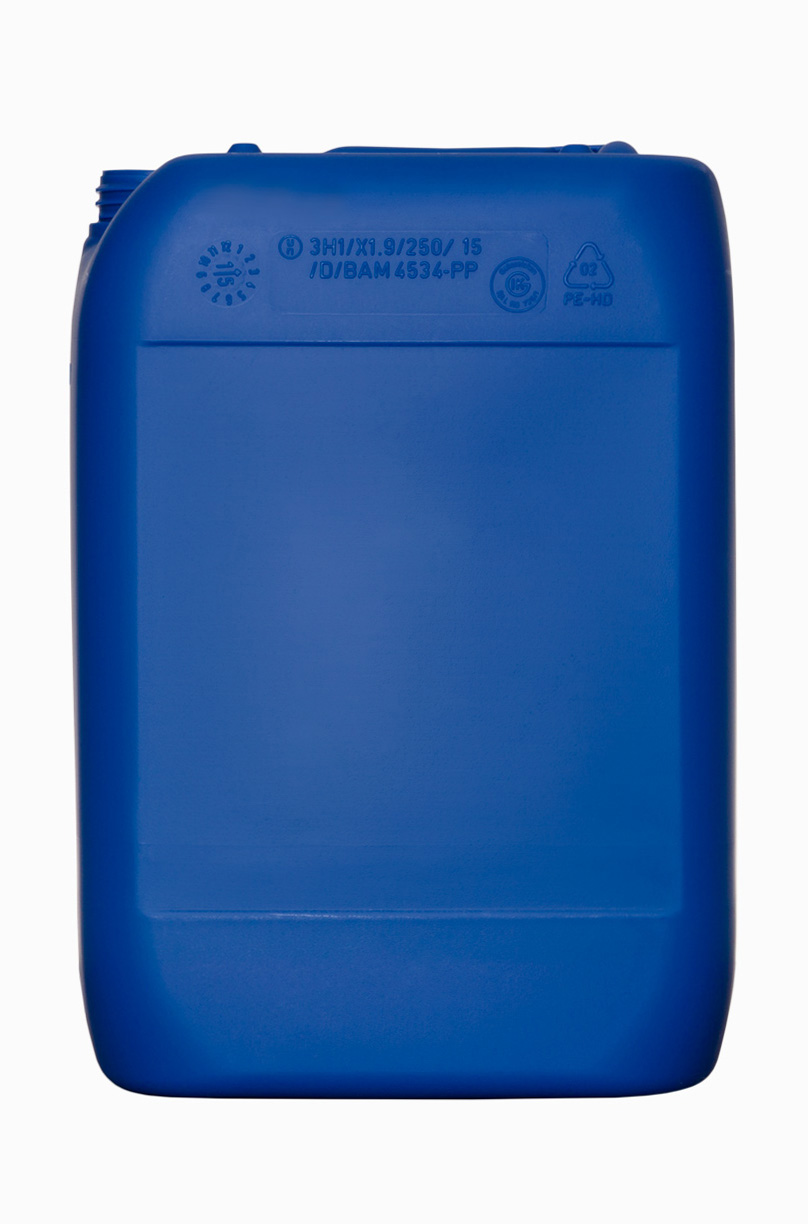 Kunststoffkanister: 22,0 Liter, Farbe: blau