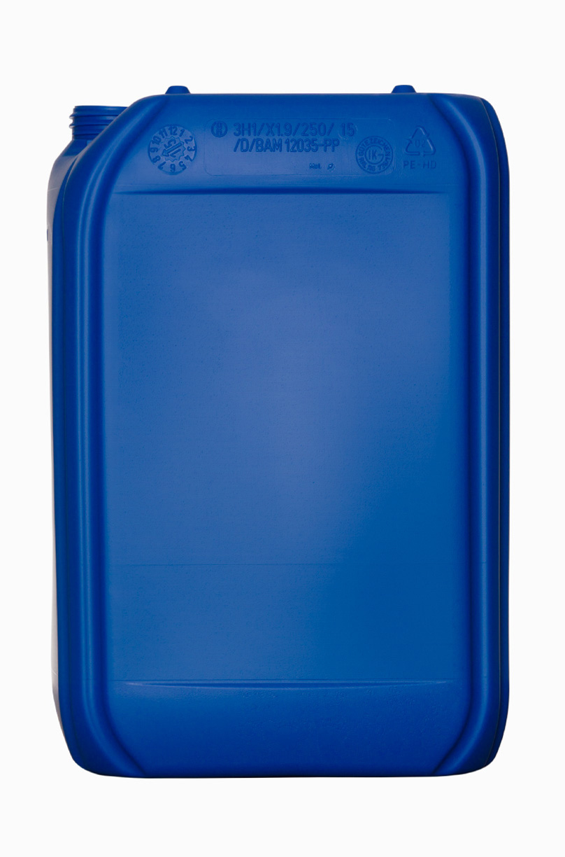 Kunststoffkanister: 25,0 Liter, Farbe: blau