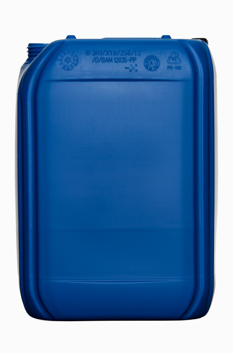 Kunststoffkanister: 25,0 Liter, Farbe: blau