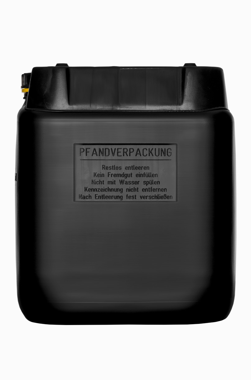 Kunststoffkanister EX: 30,0 Liter, Farbe: schwarz