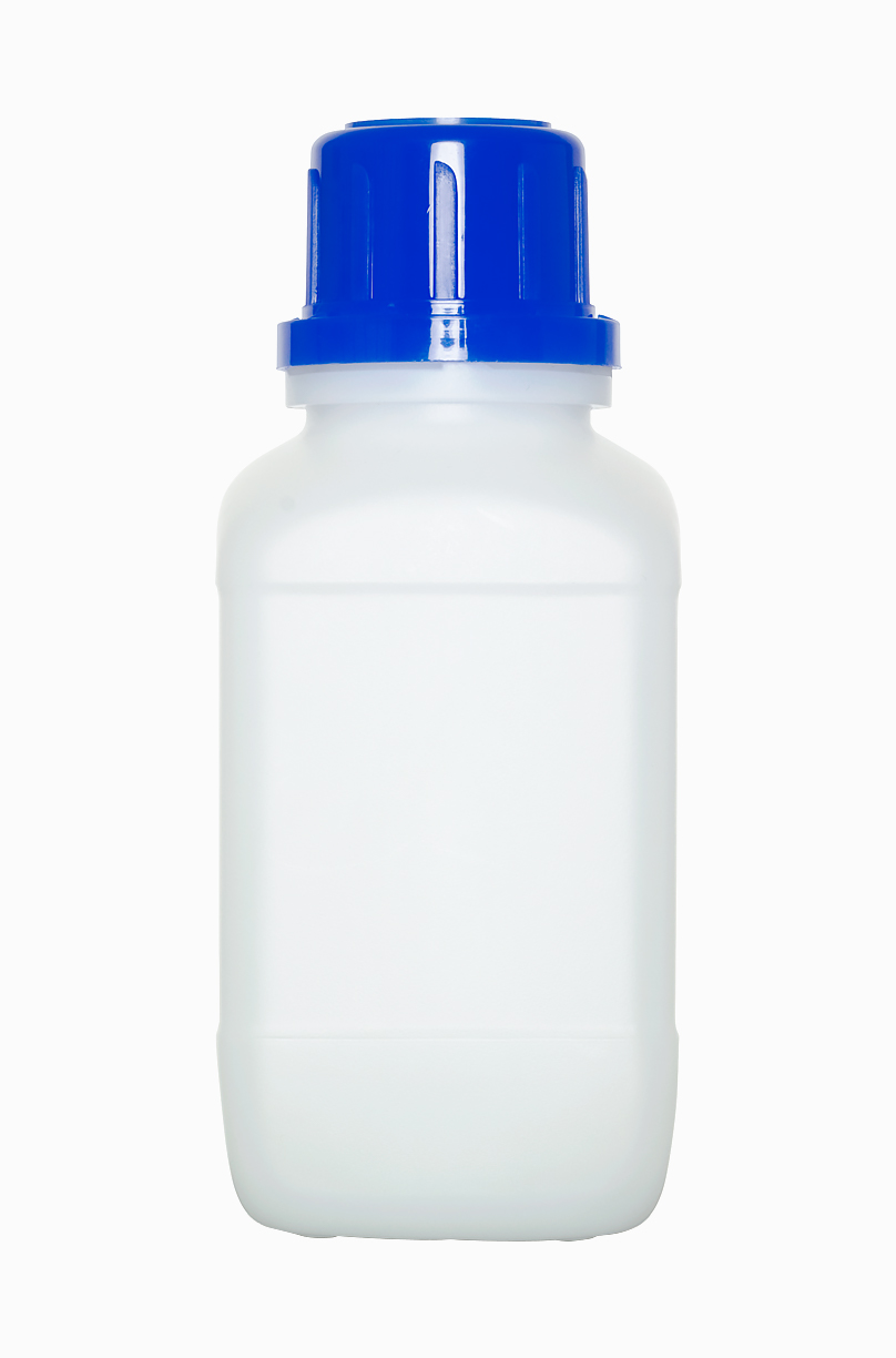 Kunststoff Chemikalienflasche EH: 250 Milliliter, Farbe: natur