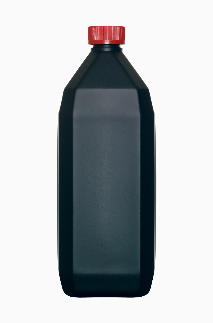 Kunststoff Gefahrgutflasche: 1,0 Liter, Farbe: natur