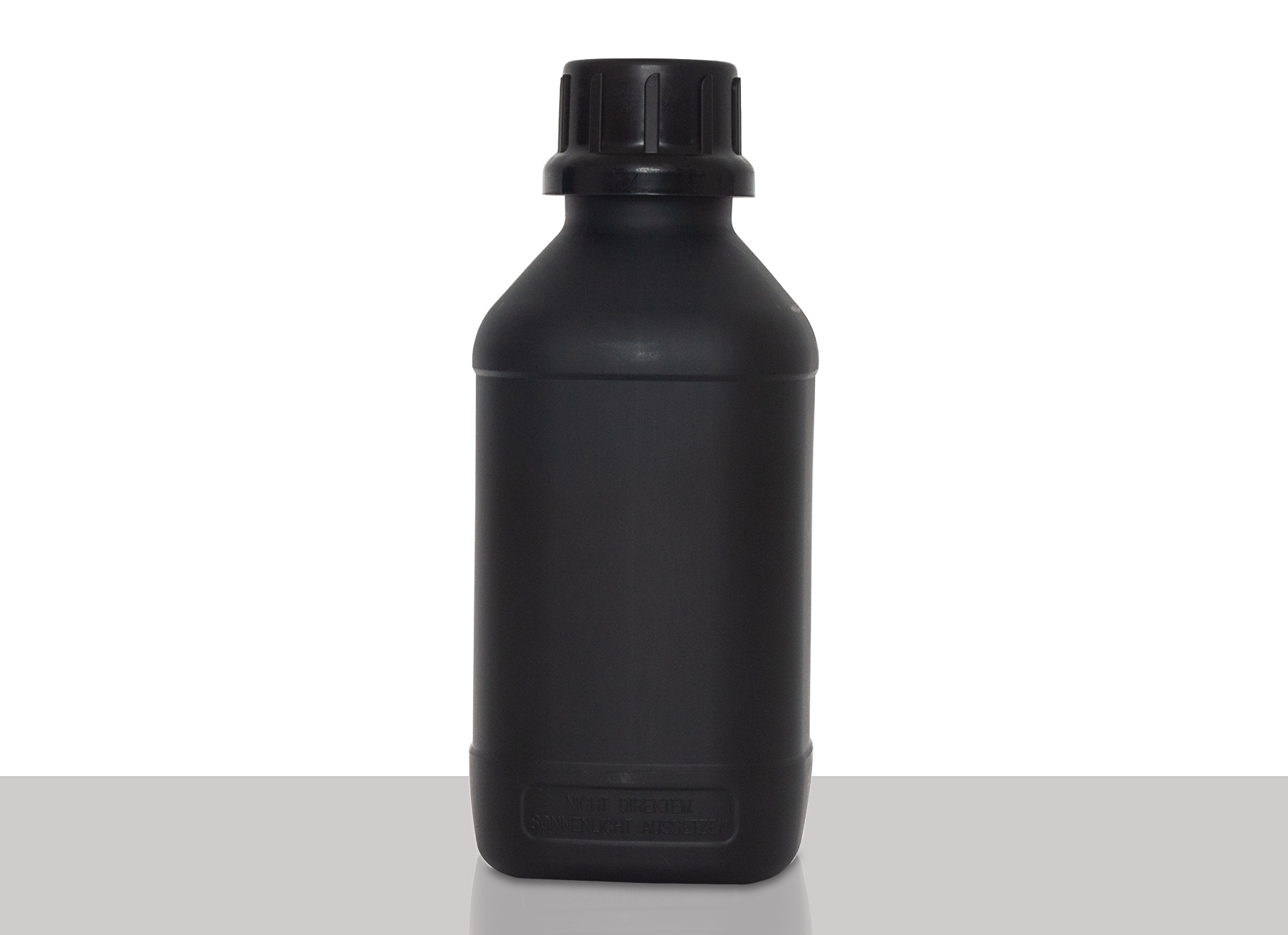 UN bottle: 1,0 liter, colour: black