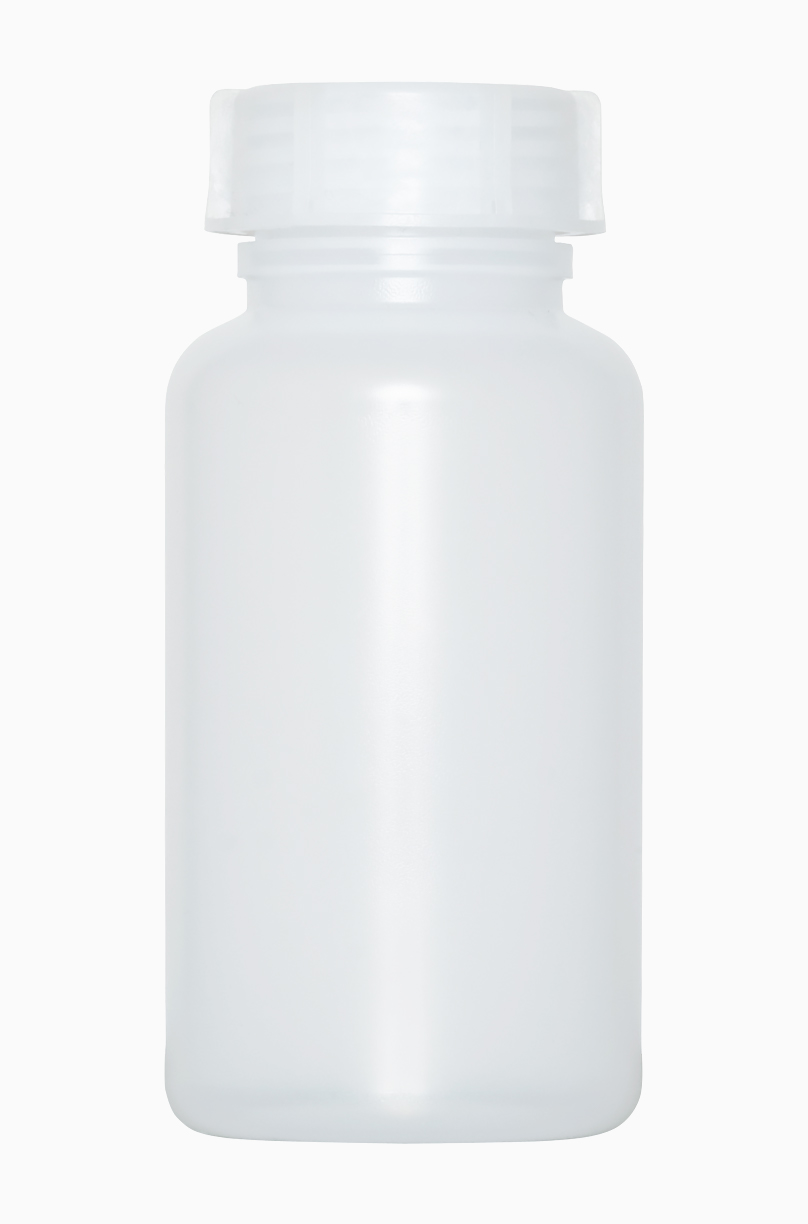 Laborflasche: 1,0 Liter, Farbe: natur