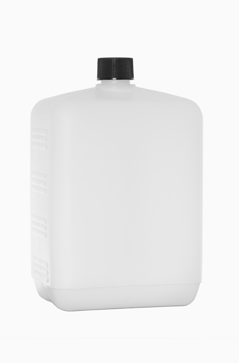 Kunststoff Vierkantflasche: 1,5 Liter, Farbe: natur