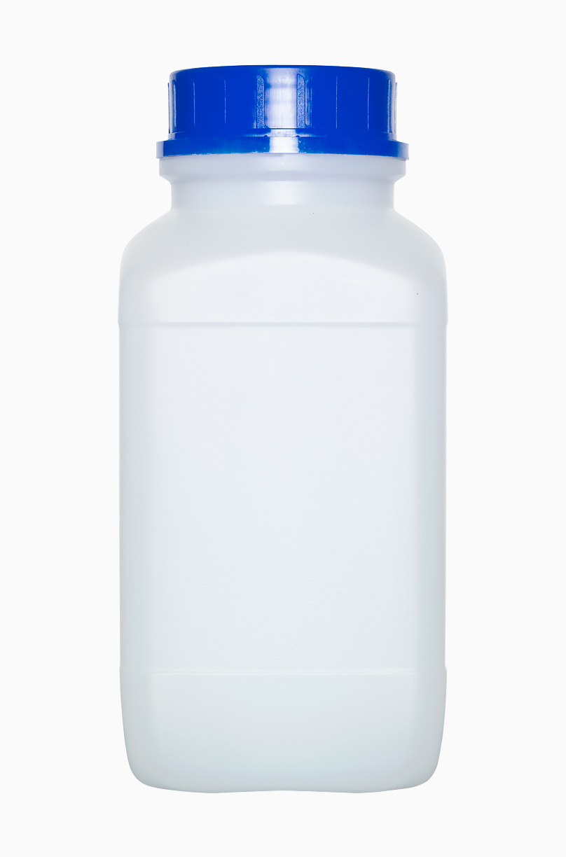 Kunststoff Chemikalienflasche: 2,5 Liter, Farbe: natur
