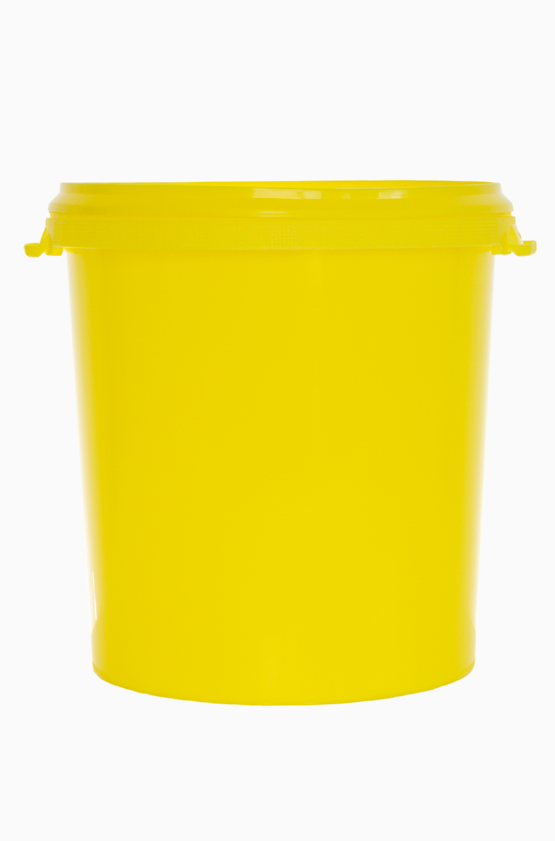 Kunststoff Hobbock: 30,0 Liter, Farbe: gelb
