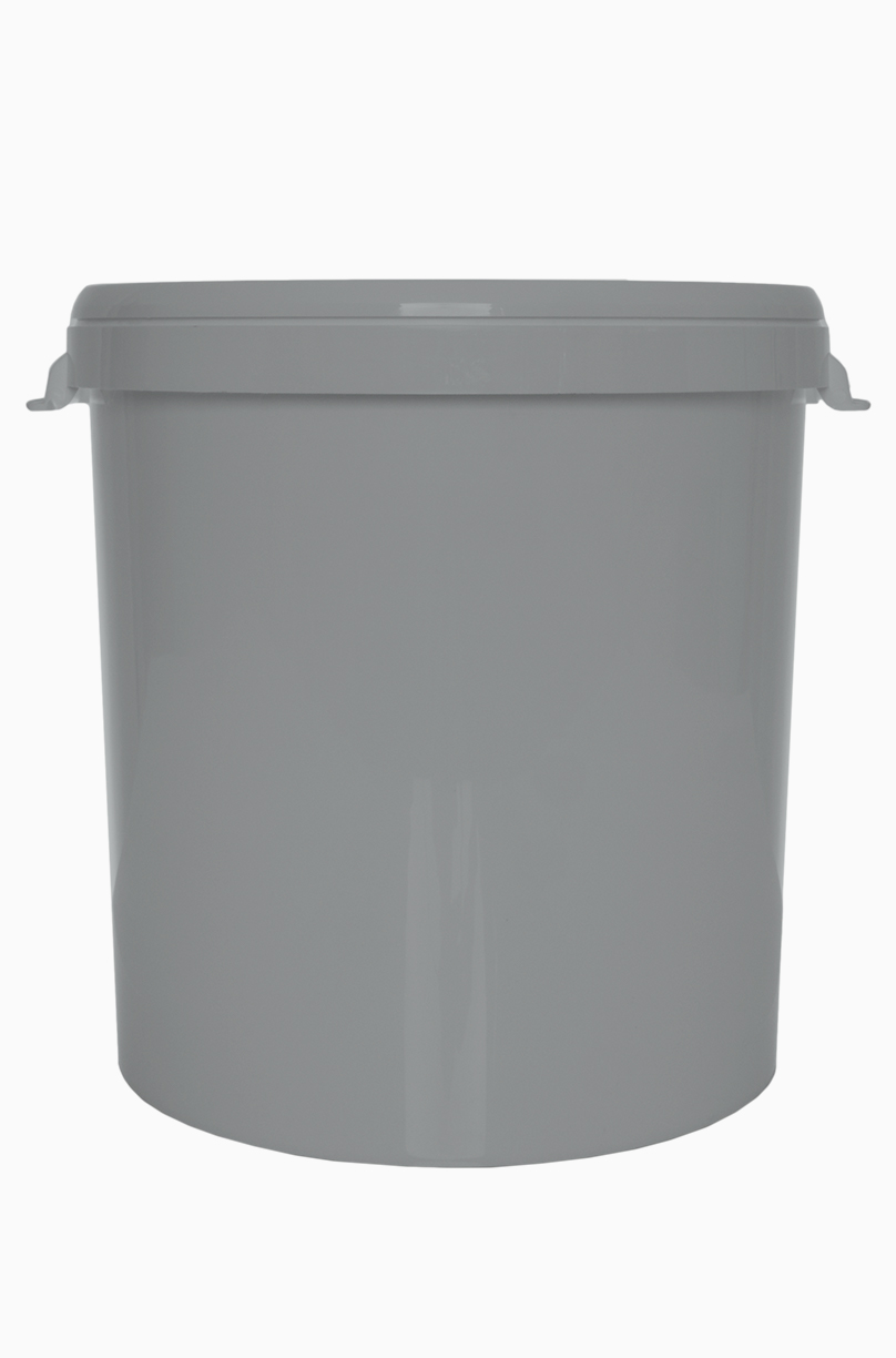 Kunststoff Hobbock ECO: 30,0 Liter, Farbe: grau