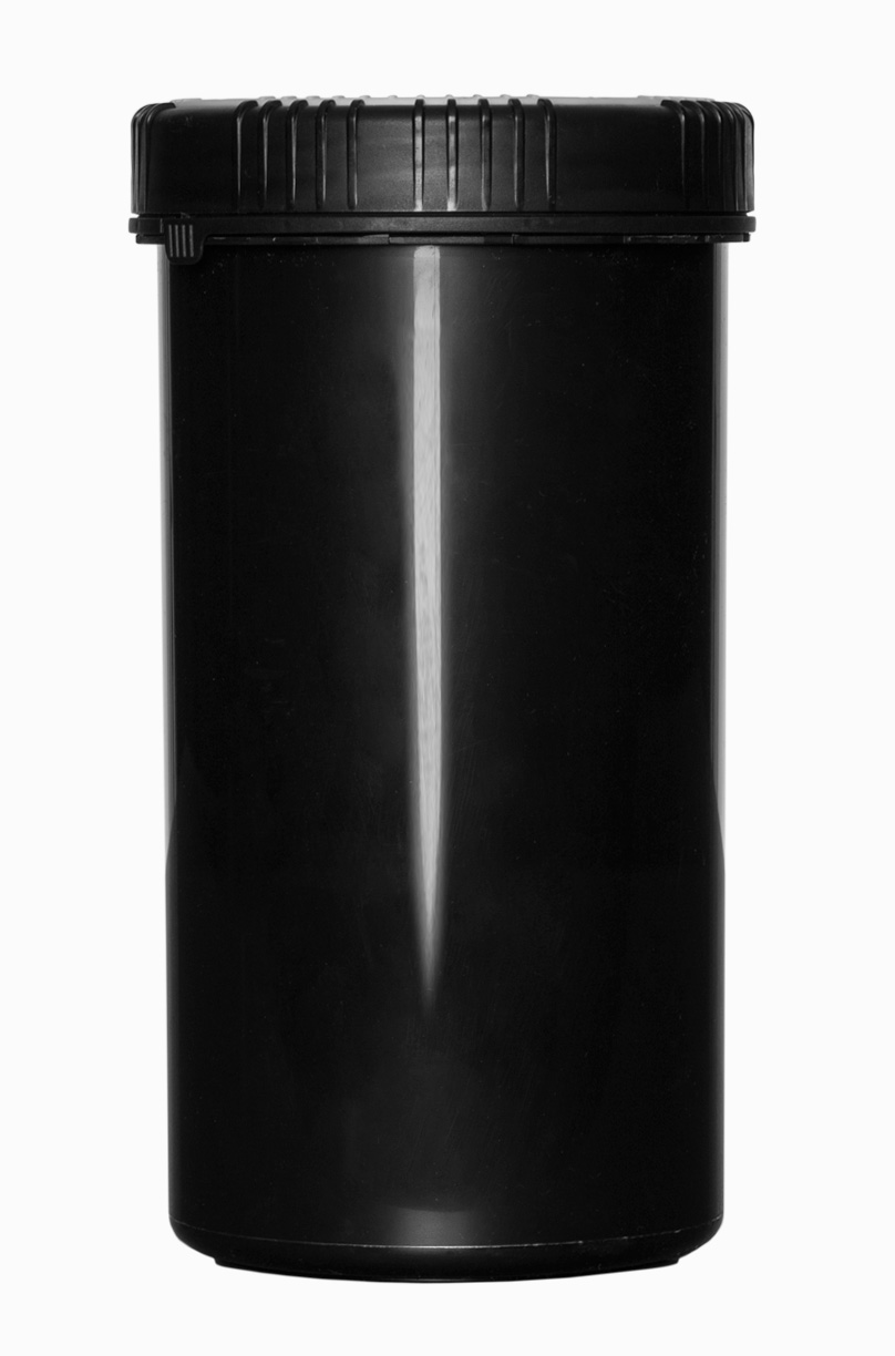 Kunststoff Schraubdeckeldose UN Packo UV: 1,3 Liter, Farbe: schwarz