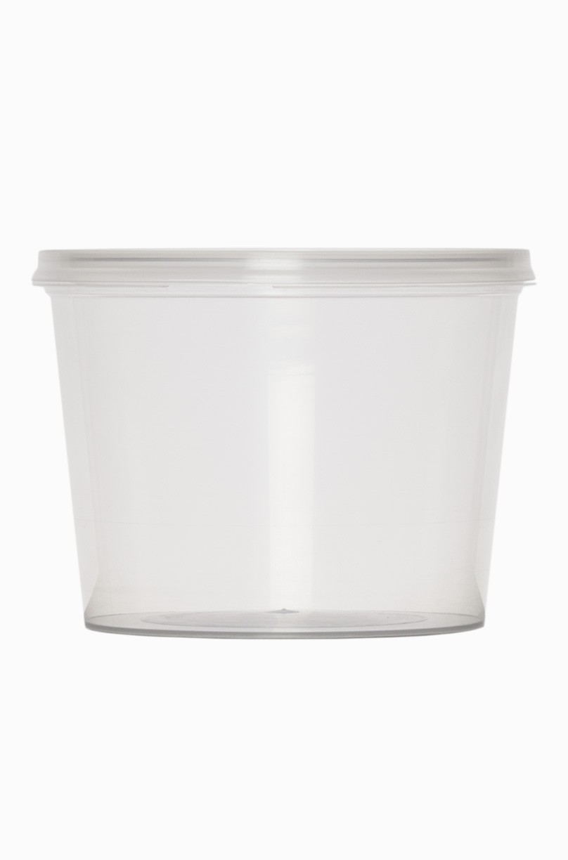 Laborbecher: 550 Milliliter, Farbe: klar transparent