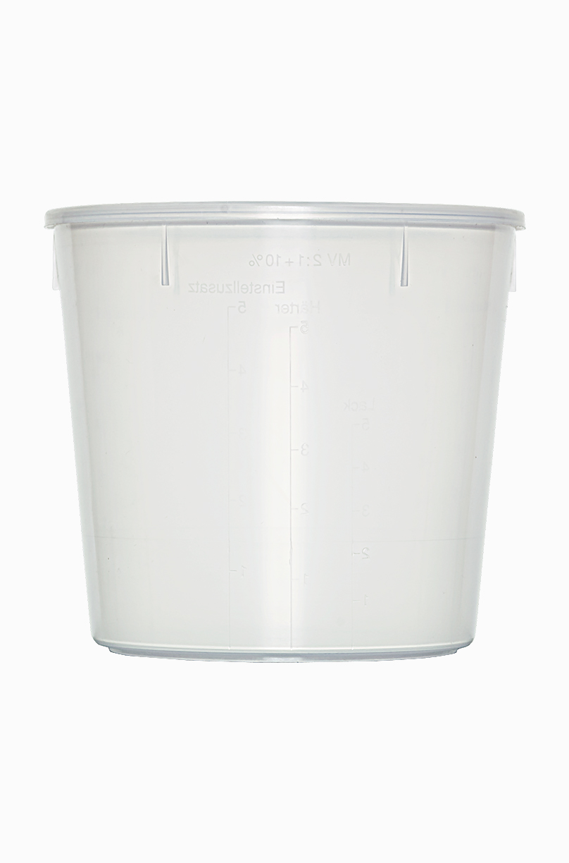 Laborbecher: 1,0 Liter, Farbe: natur