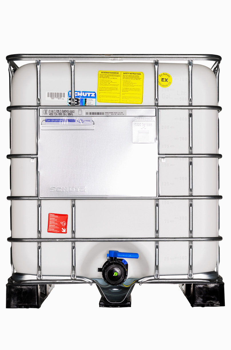 IBC Container MX 1000 GG EX: 1.000,0 Liter, Farbe: natur
