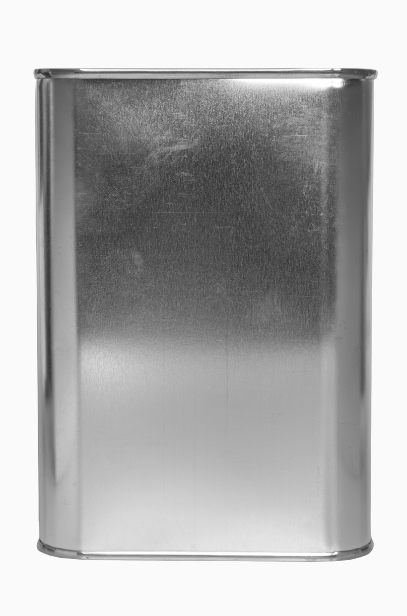Weißblechkanister: 1,0 Liter, Farbe: blank
