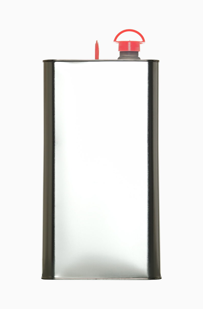 Weißblechkanister: 5,0 Liter, Farbe: blank