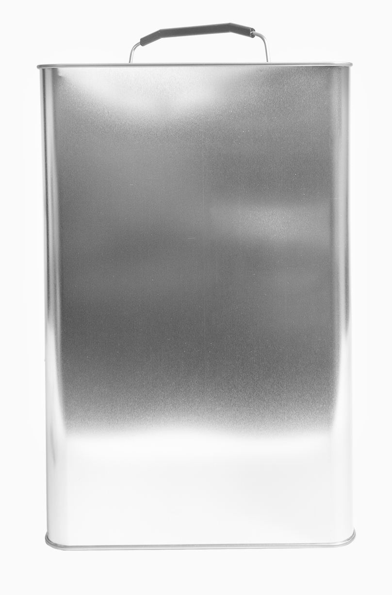 Weißblechkanister: 30,0 Liter, Farbe: blank