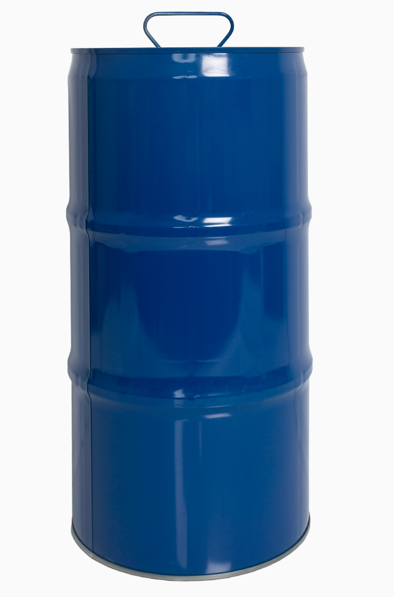 Stahlblech Kombi-Kanne: 30,0 Liter, Farbe: blau RAL 5010
