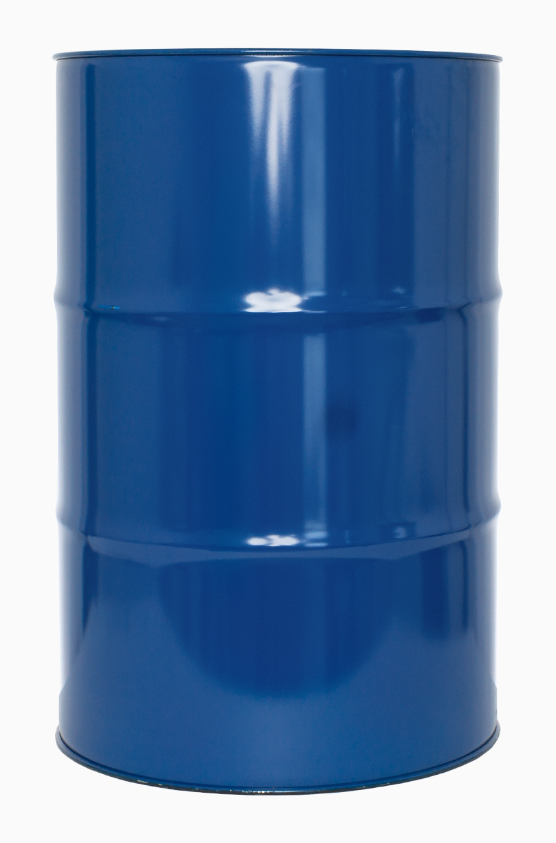 Stahlblech Kombi-Fass: 205,0 Liter, Farbe: blau RAL 5010